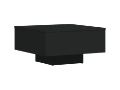 vidaXL Couchtisch Schwarz 60x60x31,5 cm Holzwerkstoff