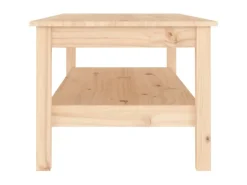 vidaXL Couchtisch 110x50x40 cm Massivholz Kiefer 814274
