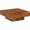 vidaXL Couchtisch 80x80x30 cm Massivholz Akazie 246250