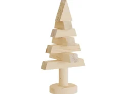 vidaXL Deko-Weihnachtsbäume 2 Stk Holz 30 cm Massivholz Kiefer* Ostern
