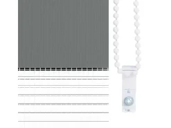 vidaXL Doppelrollo 85x200 cm Stoffbreite 80,9 cm Polyester 4014154