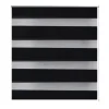 vidaXL Doppelrollo Seitenzug Duo Rollo 100 x 175 cm Schwarz* Rollos
