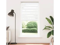 vidaXL Doppelrollo 100x200 cm Stoffbreite 95,9 cm Polyester 4014781