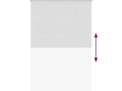 vidaXL Duschrollo 160x240 cm Seesternmuster 142863* Rollos