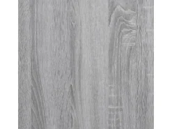 vidaXL Eckregal Grau Sonoma 33x33x132 cm Holzwerkstoff