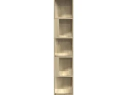 vidaXL Eckregal Sonoma-Eiche 33x33x164,5 cm Holzwerkstoff