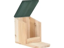 vidaXL Eichhörnchen Futterhäuser 4 Stk. Tannenholz* Kleintierbedarf