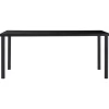 vidaXL Esstisch Schwarz 180 x 90 x 75 cm Hartglas Metall* Tische