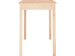 vidaXL Esstisch 110x55x75 cm Massivholz Kiefer