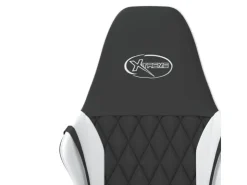 vidaXL Gaming-Stuhl Schwarz und Weiß Kunstleder Modell 7* Stühle
