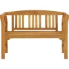 vidaXL Gartenbank 114 cm Massivholz Akazie* Sitzbänke
