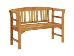 vidaXL Gartenbank 114 cm Massivholz Akazie* Sitzbänke