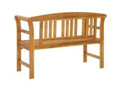 vidaXL Gartenbank 114 cm Massivholz Akazie* Sitzbänke