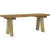 vidaXL Gartenbank 110 cm Massivholz Kiefer Imprägniert 318173* Sitzbänke