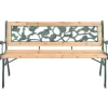 vidaXL Gartenbank Holz 122 cm