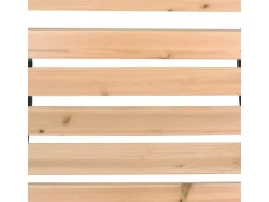 vidaXL Gartenbank Holz 122 cm