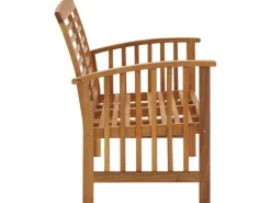 vidaXL Gartenbank Massivholz Akazie 119 cm* Sitzbänke
