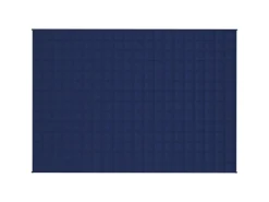 vidaXL Gewichtsdecke Blau 140x200 cm 10 kg Stoff* Decken