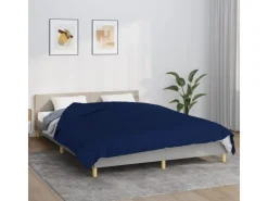 vidaXL Gewichtsdecke Blau 220x240 cm 15 kg Stoff Modell 1* Decken