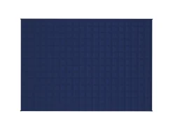 vidaXL Gewichtsdecke Blau 135x200 cm 10 kg Stoff Modell 3* Decken