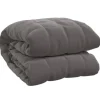 vidaXL Gewichtsdecke Grau 138x200 cm 6 kg Stoff Modell 1* Überwürfe