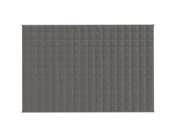 vidaXL Gewichtsdecke Grau 120x180 cm 9 kg Stoff Modell 1* Decken