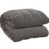vidaXL Gewichtsdecke Grau 200x230 cm 13 kg Stoff