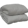 vidaXL Gewichtsdecke Grau 120x180 cm 5 kg Stoff