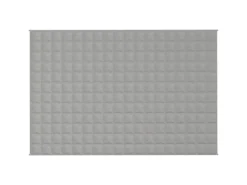 vidaXL Gewichtsdecke Grau 120x180 cm 5 kg Stoff