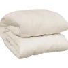 vidaXL Gewichtsdecke Hellcreme 200x230 cm 13 kg Stoff
