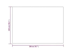 vidaXL Gewichtsdecke mit Bezug Grau 150x200 cm 11 kg Stoff
