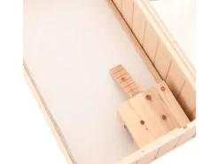 vidaXL Hamsterkäfig 104x52x38 cm Massivholz Tanne