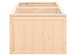 vidaXL Hamsterkäfig 104x52x38 cm Massivholz Tanne