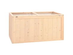 vidaXL Hamsterkäfig 104x52x54 cm Massivholz Tanne* Kleintierbedarf