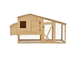 vidaXL Hühnerkäfig Massivholz Kiefer 178x67x92 cm