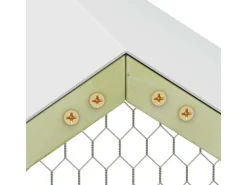 vidaXL Hühnerkäfig 4,5x1,5x2 m Imprägniertes Kiefernholz* Kleintierbedarf