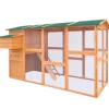vidaXL Hühnerstall Holz 295x163x170 cm