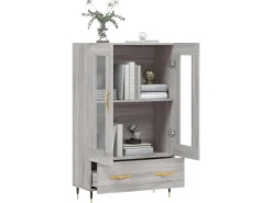 vidaXL Highboard Grau Sonoma 69,5x31x115 cm Holzwerkstoff 828282* Vitrinen