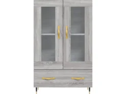 vidaXL Highboard Grau Sonoma 69,5x31x115 cm Holzwerkstoff 828282* Vitrinen