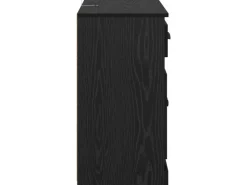 vidaXL Highboard Schwarz Eichen-Optik 70 x 35,5 x 67,5 cm 881419