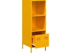 vidaXL Highboard Senf 35x39x103,5 cm Stahl 851379