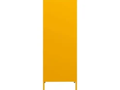 vidaXL Highboard Senf 35x39x103,5 cm Stahl 851379
