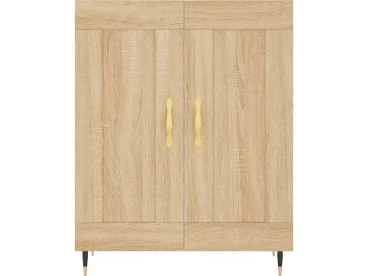 vidaXL Highboard Sonoma-Eiche 69,5x34x180 cm Holzwerkstoff 3198324* Vitrinen