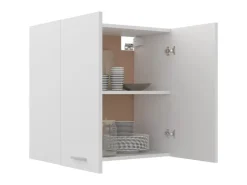vidaXL Hängeschrank Weiß 60x31x60 cm Holzwerkstoff* Holzregale