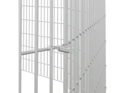 vidaXL Kaninchenkäfig 10 Paneele 54x60 cm Verzinktes Eisen vidaXL Freilaufgehege 10-teilig 54x60 cm Verzinktes Eisen* Kleintierbedarf