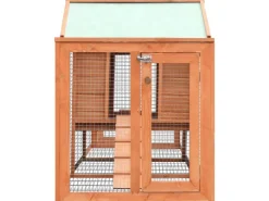 vidaXL Kaninchenstall 310x70x87 cm Kiefernholz & Tannenholz