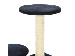 vidaXL Katzen-Kratzbaum Sisal 60 cm Dunkelblau