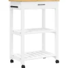 vidaXL Küchenwagen MONZA 60x40x90 cm Massivholz Kiefer Modell 8* Regale Massivholz