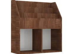 vidaXL Kinder-Bücherregal Braun Eiche 71x30x78,5 cm Holzwerkstoff* Garderoben