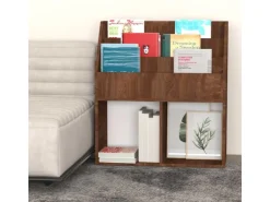 vidaXL Kinder-Bücherregal Braun Eiche 71x30x78,5 cm Holzwerkstoff* Garderoben